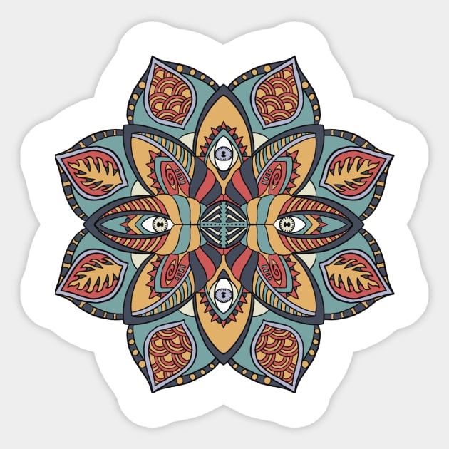 Classic Mandala 1 Sticker by TylerMade